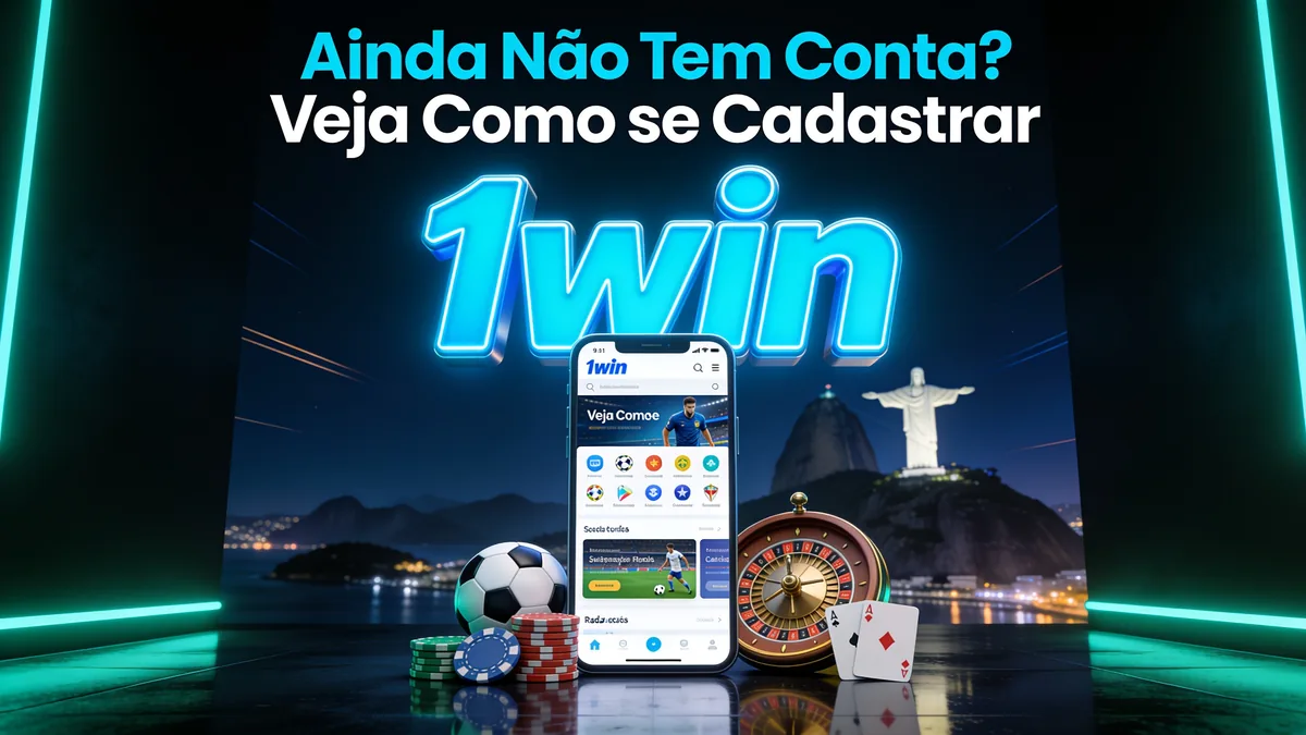 Ainda Não Tem Conta? Veja Como se Cadastrar — 1win no Brasil